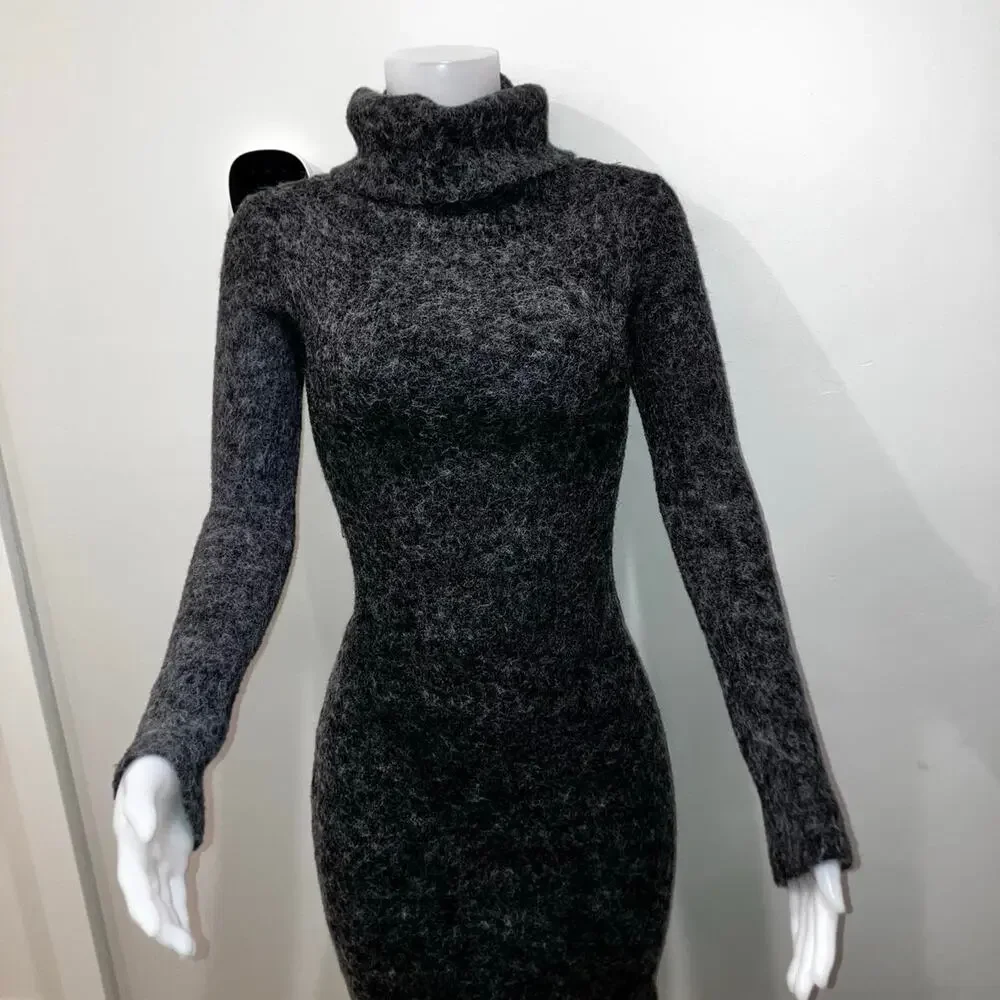 Vintage 90s y2k turtleneck dress